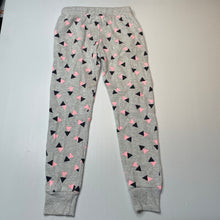 Load image into Gallery viewer, Girls Cotton On, fleece lined track pants, elasticated, Inside leg: 57cm, FUC, size 7,