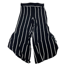 Load image into Gallery viewer, Girls Bardot Junior, striped cropped lightweight pants, elasticated, Inside leg: 42cm, GUC, size 7,