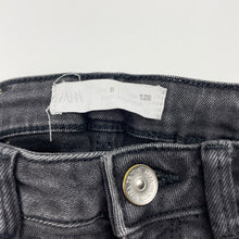 Load image into Gallery viewer, Girls Zara, stretch denim jeans, adjustable, Inside leg: 54cm, FUC, size 8,