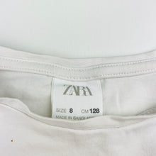 Load image into Gallery viewer, Girls Zara, stretchy long sleeve tee / top, FUC, size 8,