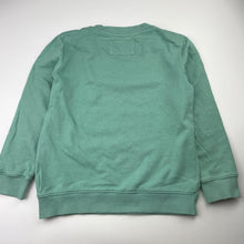 Load image into Gallery viewer, Girls Sportscraft, green cotton sweater / jumper, wash fade, FUC, size 8,