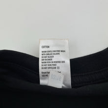 Load image into Gallery viewer, Boys Urban Supply, black cotton long sleeve tee / top, motorbike, EUC, size 10,