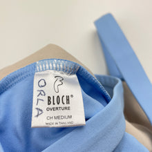 Load image into Gallery viewer, Girls Bloch, Overture Obelia Bluebird ballet/dance leotard, Sz: M, GUC, size 6-7,