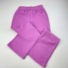 Load image into Gallery viewer, Girls H&T, fleece lined track pants, elasticated, Inside leg: 48cm, EUC, size 6,