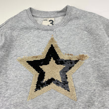 Load image into Gallery viewer, Girls Cotton On, fleece lined flip sequin sweater / jumper, FUC, size 3,