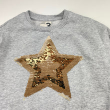 Load image into Gallery viewer, Girls Cotton On, fleece lined flip sequin sweater / jumper, FUC, size 3,