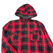 Load image into Gallery viewer, Boys Chen One Kids, hooded cotton long sleeve shirt, poppers, FUC, size 7-8,