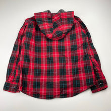 Load image into Gallery viewer, Boys Chen One Kids, hooded cotton long sleeve shirt, poppers, FUC, size 7-8,