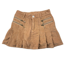 Load image into Gallery viewer, Girls Disney, Mickey corduroy cotton skirt, adjustable, L: 28cm, GUC, size 7,