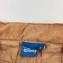 Load image into Gallery viewer, Girls Disney, Mickey corduroy cotton skirt, adjustable, L: 28cm, GUC, size 7,
