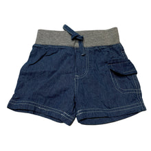 Load image into Gallery viewer, unisex Tiny Little Wonders, lightweight cotton shorts, elasticated, EUC, size 00,