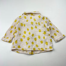 Load image into Gallery viewer, Girls Anko, crinkle cotton pyjama top, FUC, size 00,