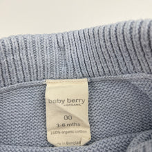 Load image into Gallery viewer, unisex Baby Berry, organic cotton knit footed leggings, FUC, size 00,