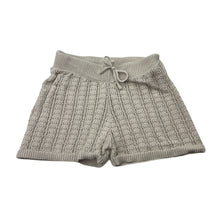 Load image into Gallery viewer, Girls Baby Baby, lightweight knit cotton shorts, elasticated, FUC, size 0,