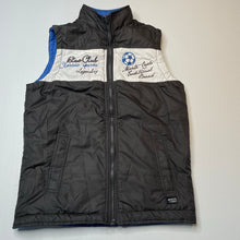 Load image into Gallery viewer, Boys MONTE CARLO, reversible vest/sleeveless jacket, armpit to armpit: 41cm, EUC, size 10-12,