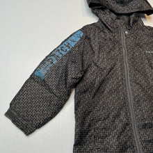 Load image into Gallery viewer, Boys PATCH X, lightly wadded jacket / coat, no size, armpit to armpit: 36cm, shoulder to cuff: 35cm, EUC, size 4,