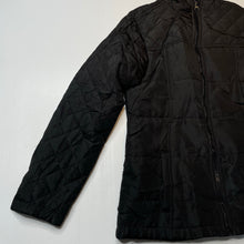 Load image into Gallery viewer, Girls Miss Understood, black lightly quilted jacket / coat, GUC, size 12,