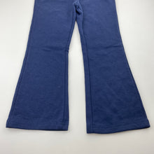 Load image into Gallery viewer, Girls H&T, navy track pants, elasticated, Inside leg: 47cm, EUC, size 6,