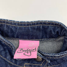 Load image into Gallery viewer, Girls Bad Girl, dark denim zip up jacket, FUC, size 7,