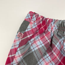 Load image into Gallery viewer, Girls McKiDS, vintage checked skirt, built-in shorts, elasticated, size labels removed, L: 32cm, W: 28cm across unstretched, GUC, size 7-8,