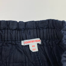 Load image into Gallery viewer, Girls Country Road, quilted cotton skirt, elasticated, L: 34cm, EUC, size 8,