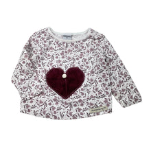 Load image into Gallery viewer, Girls ACCESSORIES by H, floral long sleeve top, FUC, size 0,