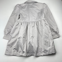 Load image into Gallery viewer, Girls Blue Sky, lightweight silk / polyester jacket, L: 57cm, EUC, size 7-8,