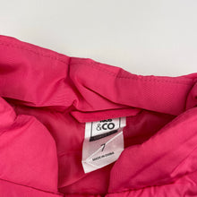 Load image into Gallery viewer, Girls Kids & Co, lightweight puffer vest / sleeveless jacket, EUC, size 7,