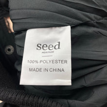Load image into Gallery viewer, Girls Seed, black & rose gold hooded puffer vest / jacket, EUC, size 12,