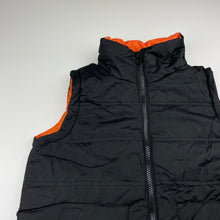 Load image into Gallery viewer, Boys Urban Supply, black puffer vest / sleeveless jacket, EUC, size 8,
