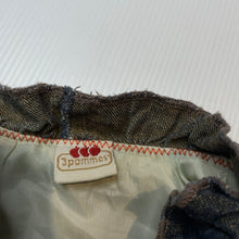 Load image into Gallery viewer, Girls 3 Pommes, lightly wadded vintage wash dark denim jacket, GUC, size 3,