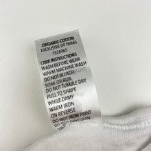 Load image into Gallery viewer, Unisex Dymples, organic cotton bodysuit / romper, alligator, EUC, size 00,
