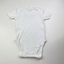 Load image into Gallery viewer, Unisex Dymples, organic cotton bodysuit / romper, alligator, EUC, size 00,
