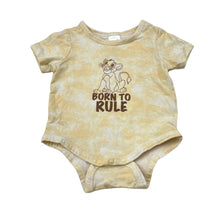 Load image into Gallery viewer, Unisex Disney, Lion King Simba stretchy bodysuit / romper, GUC, size 00,