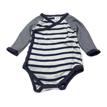 Load image into Gallery viewer, Boys striped, cotton romper, FUC, size 0,