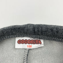 Load image into Gallery viewer, Girls COCORITA, fleece lined leggings, elasticated, Inside leg: 33cm, EUC, size 3,