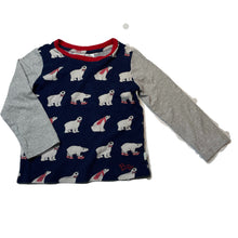 Load image into Gallery viewer, Boys Peter Alexander, waffle long sleeve pyjama top, wash fade, FUC, size 4,