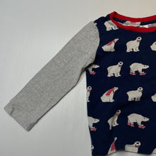 Load image into Gallery viewer, Boys Peter Alexander, waffle long sleeve pyjama top, wash fade, FUC, size 4,