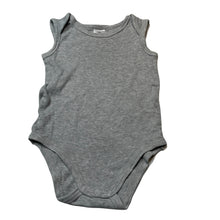 Load image into Gallery viewer, Unisex Baby Berry, grey marle cotton singletsuit, FUC, size 0,