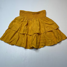 Load image into Gallery viewer, Girls Anko, tiered lightweight skirt, elasticated, L: 34cm, GUC, size 8,