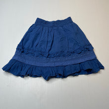Load image into Gallery viewer, Girls Young Hearts, lined cotton skirt, elasticated, L: 31cm, FUC, size 7,