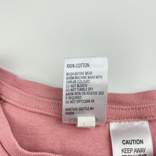 Load image into Gallery viewer, Girls Anko, pink cotton pyjama top, FUC, size 8,
