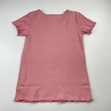 Load image into Gallery viewer, Girls Anko, pink cotton pyjama top, FUC, size 8,