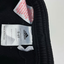 Load image into Gallery viewer, Unisex Adidas, Climalite track pants, elasticated, waist to hem: 63cm, FUC, size 5-6,