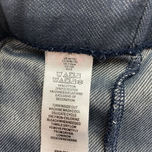 Load image into Gallery viewer, Girls blue, stretchy leggings, elasticated, Inside leg: 50cm, EUC, size 8,