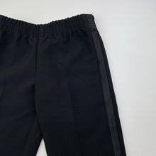 Load image into Gallery viewer, Boys black, dinner suit / formal pants, elasticated, Inside leg: 24.5cm, EUC, size 0,