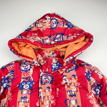 Load image into Gallery viewer, Unisex BIT'Z, feather / down hooded jacket / coat, small catches, FUC, size 6,