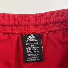 Load image into Gallery viewer, Boys Adidas, Climacool red sports / activewear shorts, FUC, size 14,