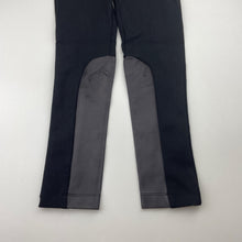 Load image into Gallery viewer, Girls Witchery, black stretchy jodhpur style pants, elasticated, Inside leg: 46.5cm, FUC, size 6,
