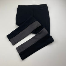 Load image into Gallery viewer, Girls Witchery, black stretchy jodhpur style pants, elasticated, Inside leg: 46.5cm, FUC, size 6,